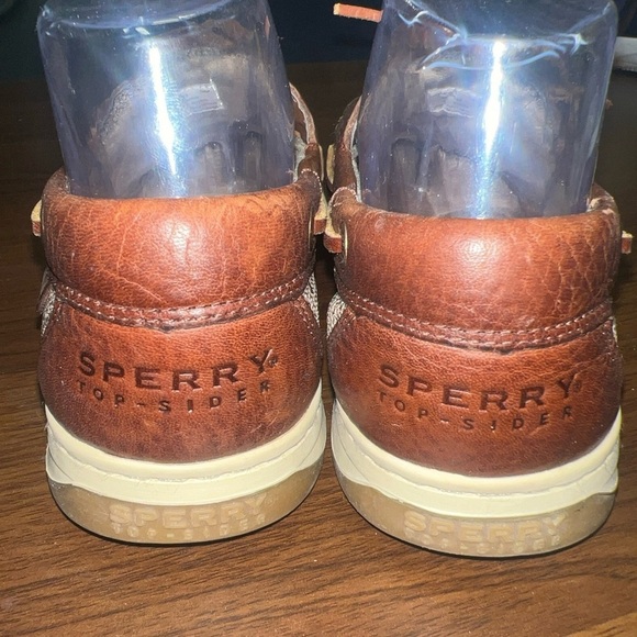 Sperry Top Sider Bluefish 2 Eye Tan Women 10M 9276632 - Picture 4 of 10